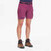 Trekkingshorts Damen - MT500 violett