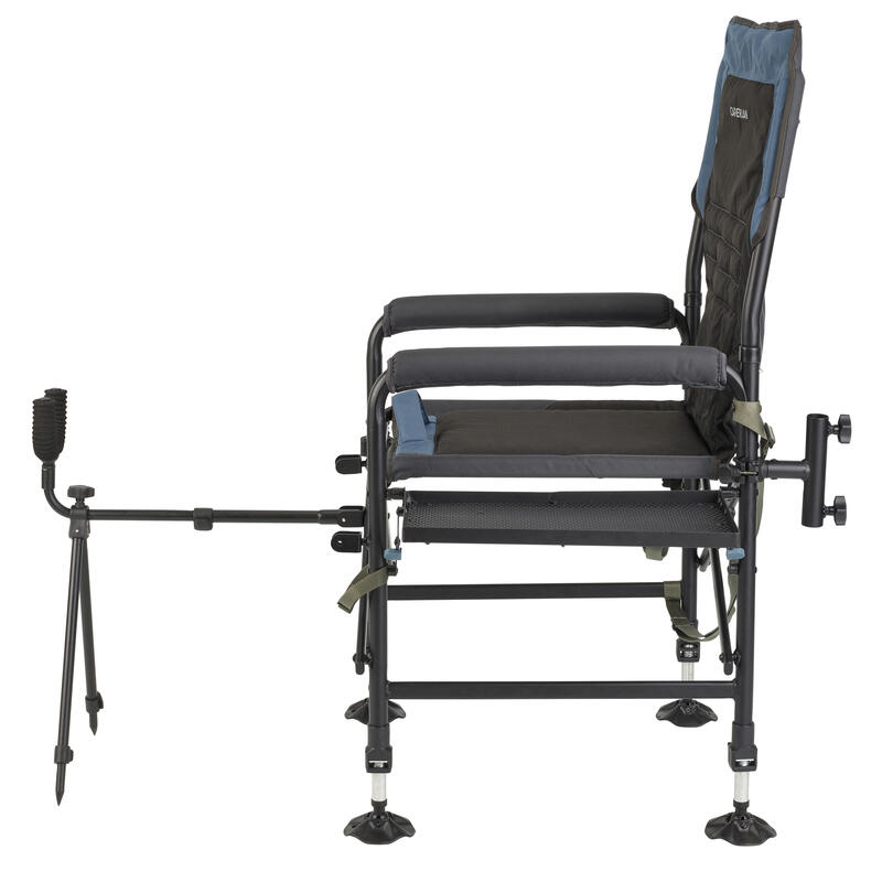 Krzesło wędkarskie składane Caperlan Essenseat 500 Comfort