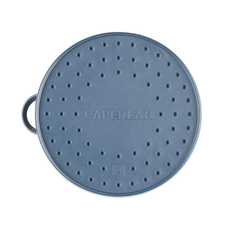 Caja Cebos Redonda Diámetro 80 mm Tapa Agujeros LVB 0,2 l