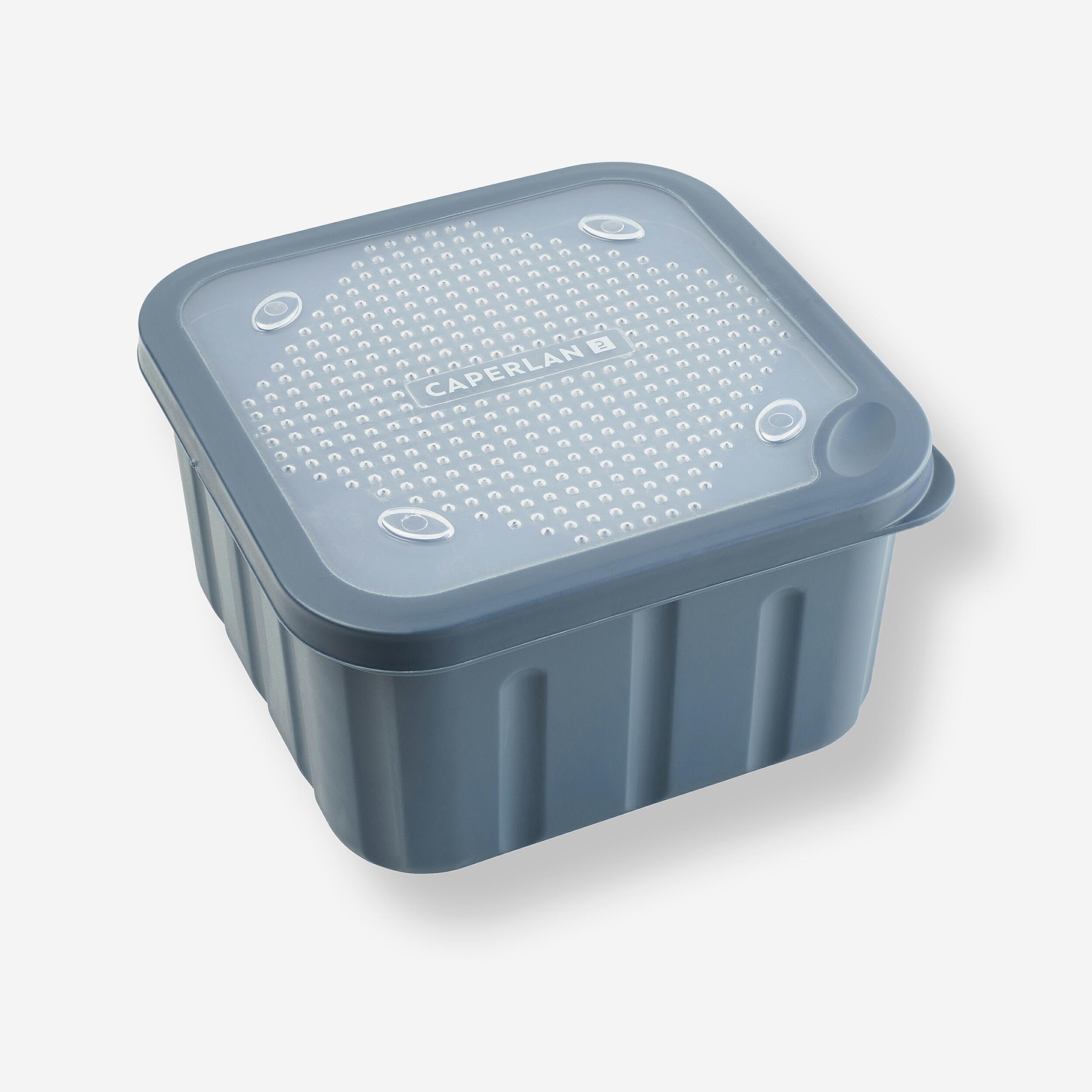 SQUARE BAIT BOX WITH PERFORATED LID LVB 2L SQ