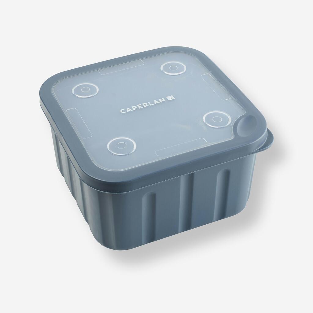 SQUARE BAIT BOX WITH SOLID LID LVB SQW 2 L