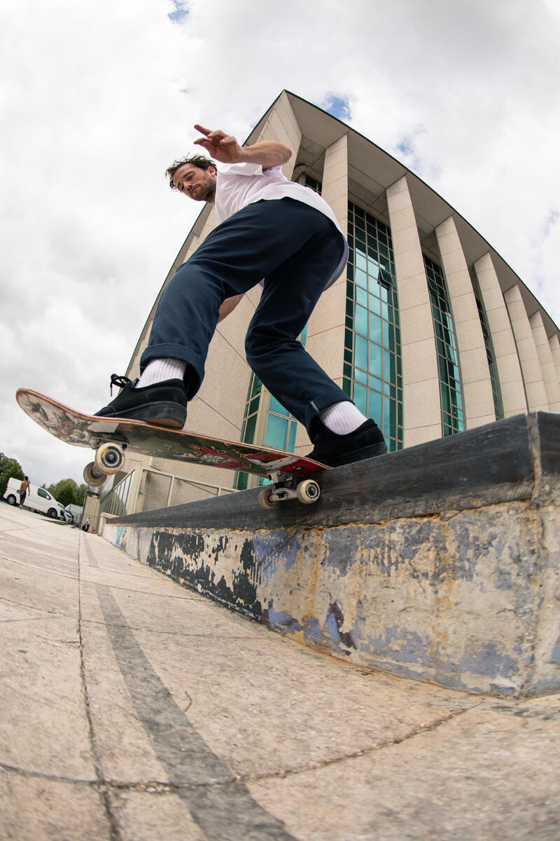 Încălțăminte skateboard VULCA 500 II Negru Adulți 