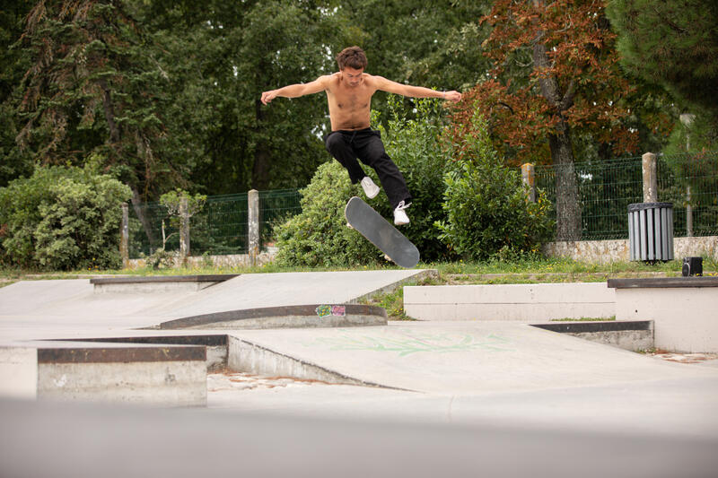 Gevulkaniseerde skateschoenen voor volwassenen Vulca 500 II wit/wit