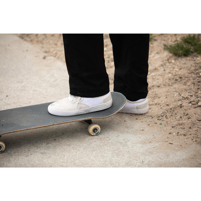 Încălțăminte skateboard VULCA 500 II Alb Adulți 