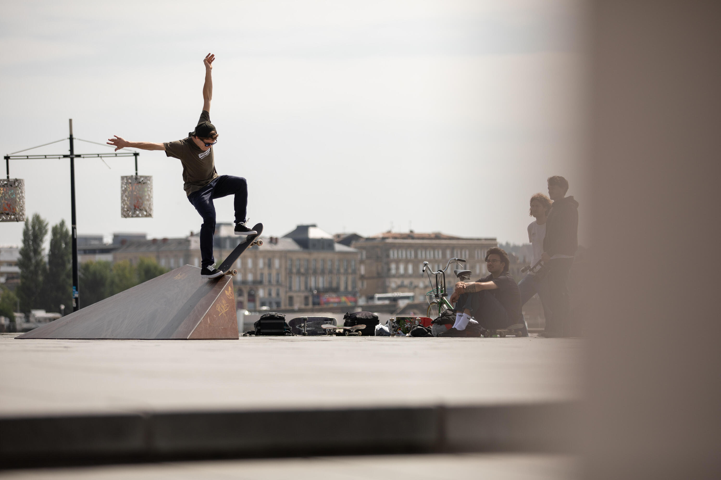 Skateboardová deska z javoru DK120 Rural Changemarkers velikost 8,25"  14/23