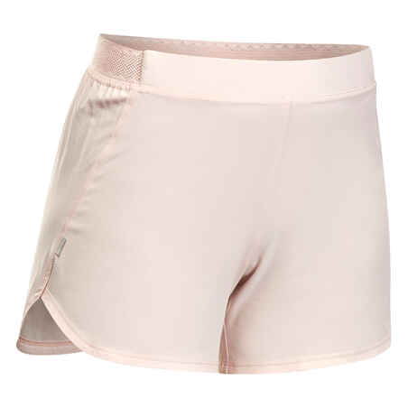 Kratke hlače za nošenje ispod haljine za planinarenje HN ženske ružičaste