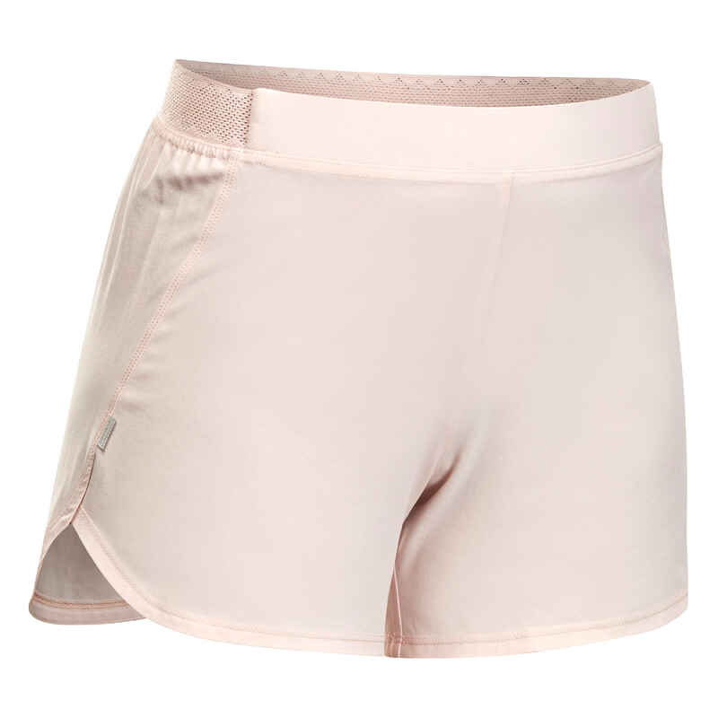 Shorty-Unterzieher für Wanderröcke Naturwandern Damen rosa Shorty-Unterzieher für Wanderröcke Naturwandern Damen rosa