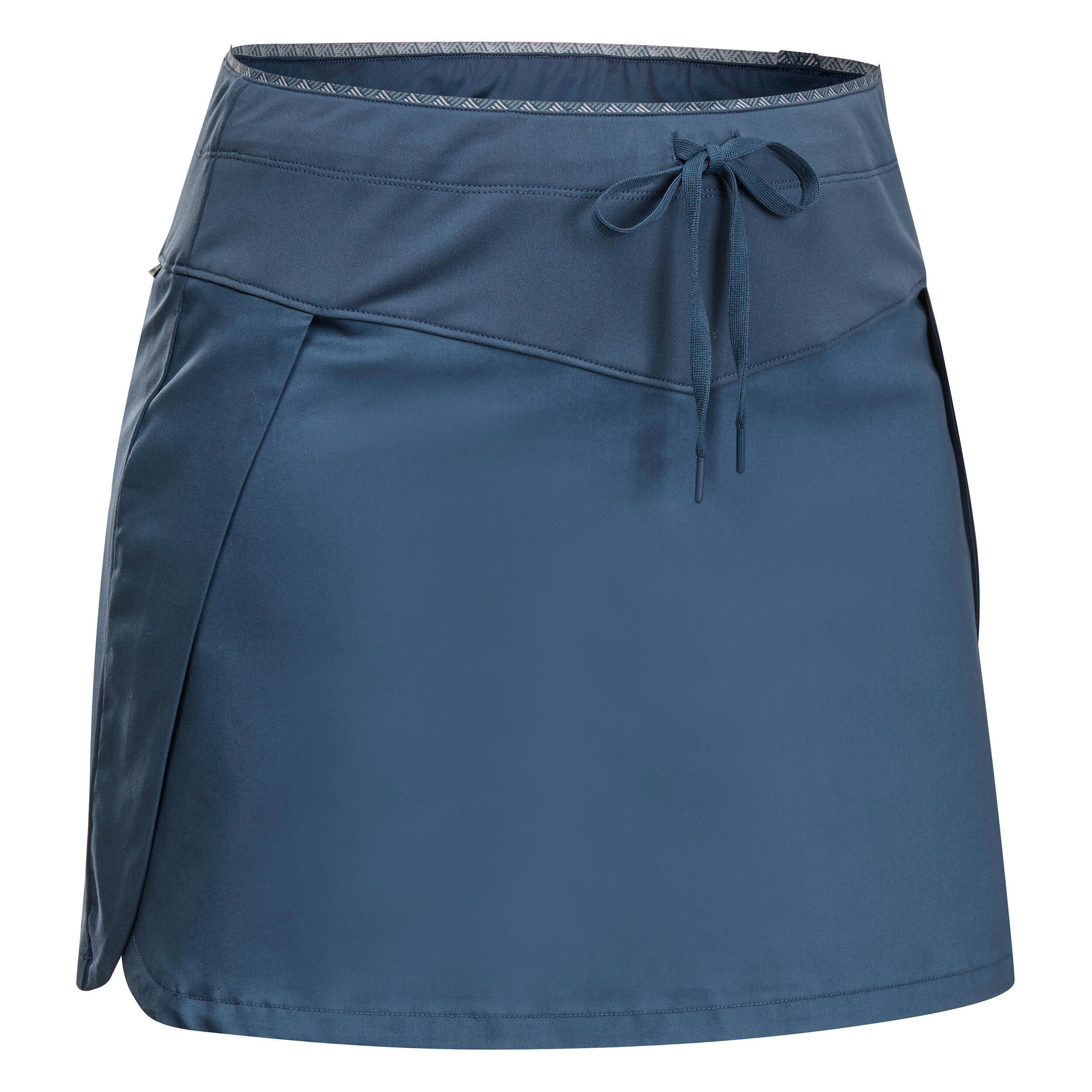 Women's Hiking Skirt - NH 500 Blue - Whale grey, Whale grey