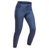 กางเกงขายาวผู้หญิงสำหรับเดินป่ารุ่น NH100 (สีน้ำเงิน)