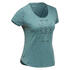 Women Hiking Breathable T-shirt - NH500 Green