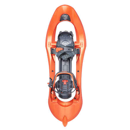 Large Deck Snowshoes - TSL 418 Up&Down Grip - Orange