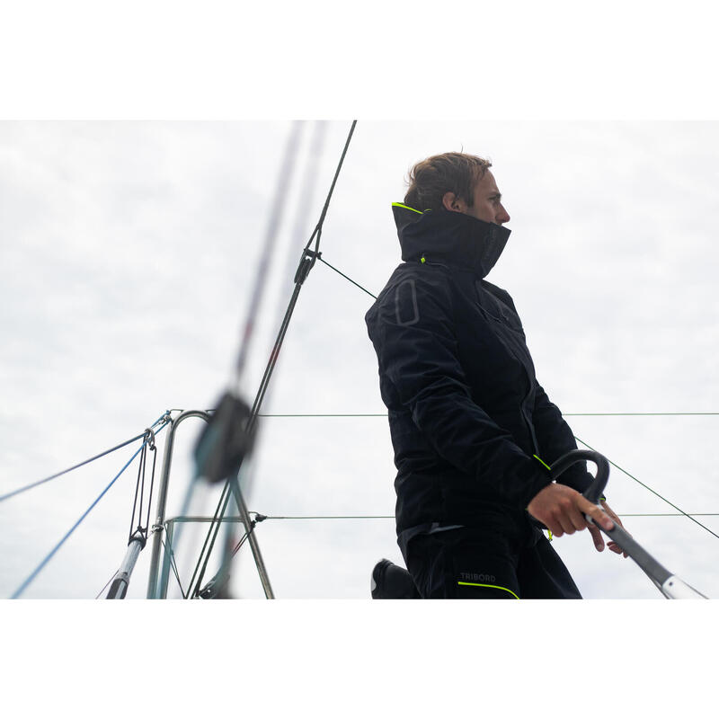 Pánská bunda na jachting Offshore 900 černá