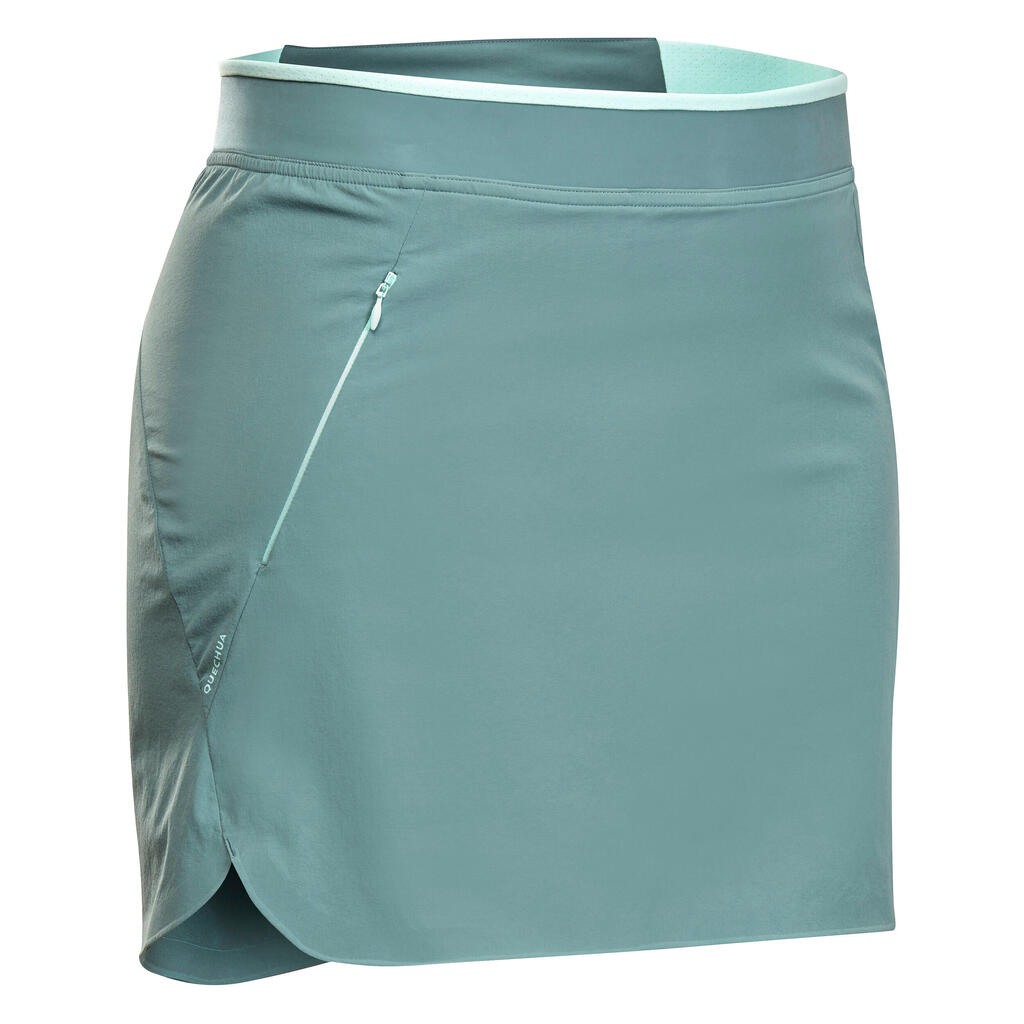 Falda-short de senderismo montaña - MH500 - Mujer 