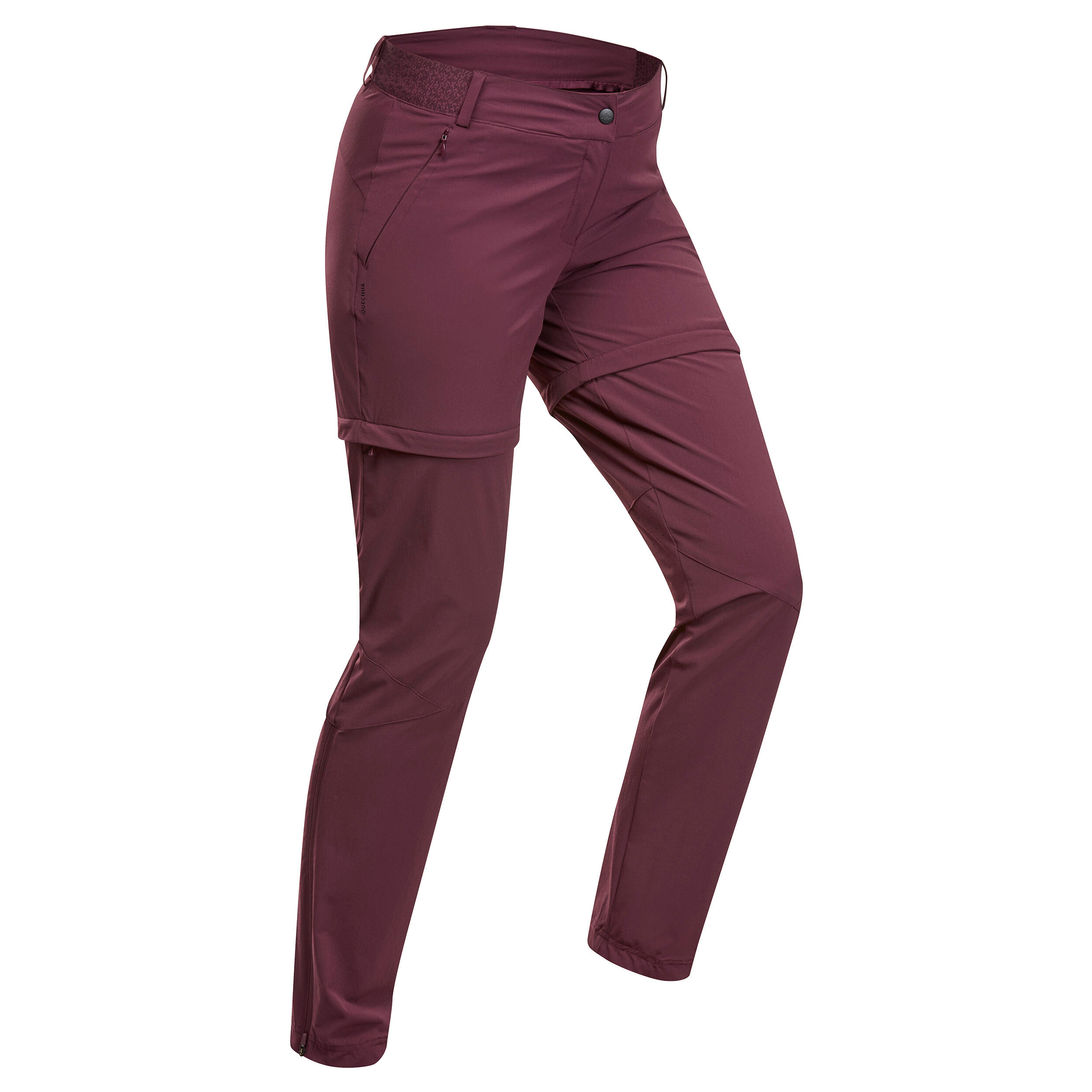 Women's convertible mountain hiking trousers - MH550 4/4