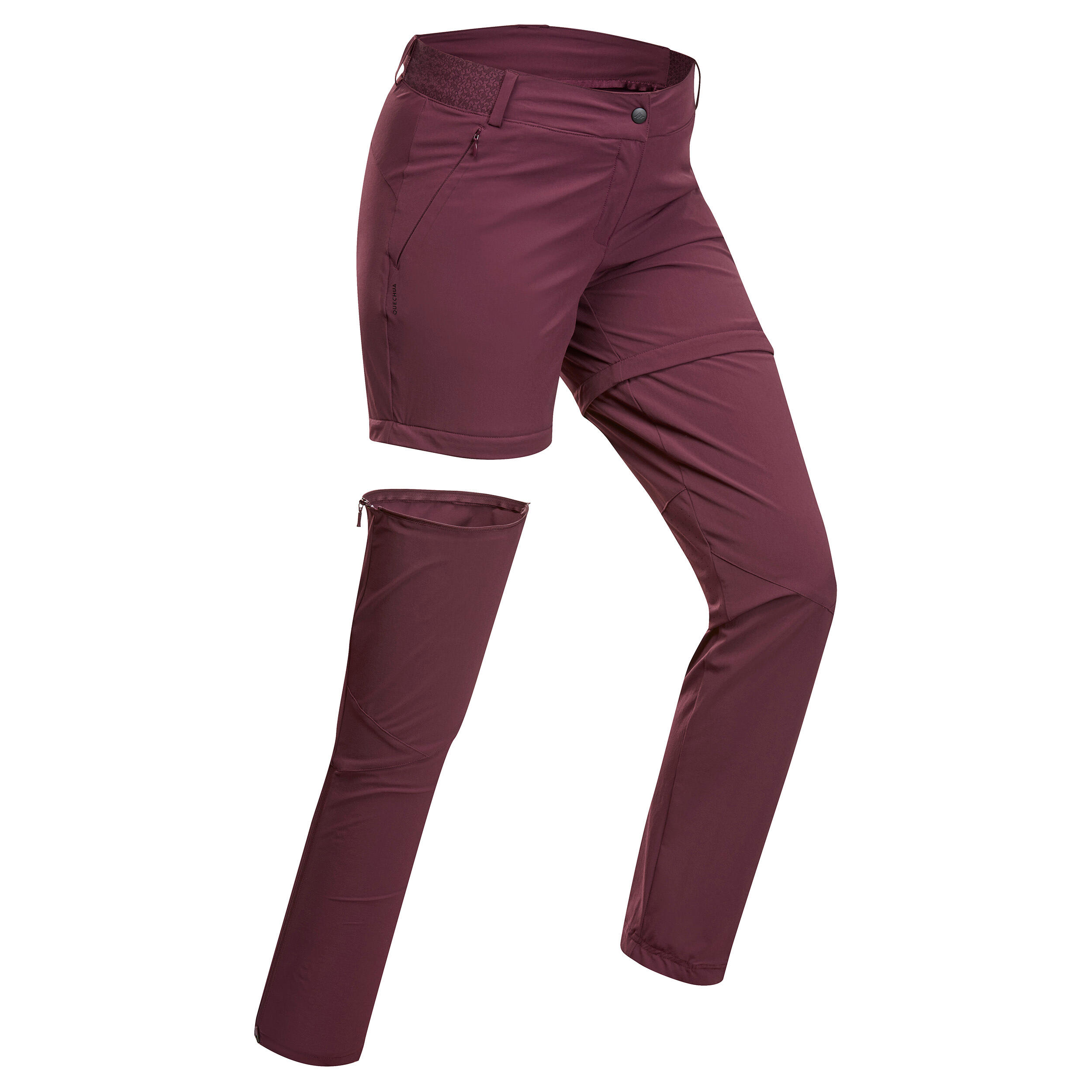 Decathlon Quencha Kids Dark Grey Walking Trousers Convertible 8-9 Years |  eBay