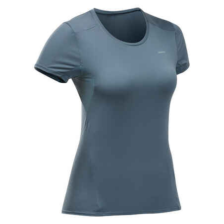 Women’s Mountain Walking Short-Sleeved T-Shirt MH100