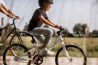 Kids' 6-9 Years 20" Hybrid Bike Riverside 100