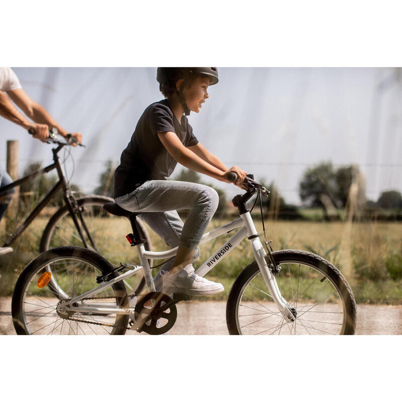 BICICLETA DE TREKKING CRIANÇA RIVERSIDE 100 20 POLEGADAS 6-9 ANOS