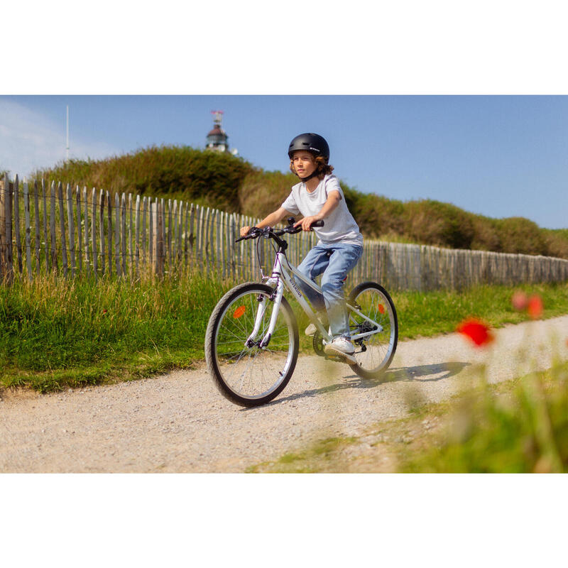 Bicicleta niños 24 pulgadas Riverside 100 blanco 9-12 años