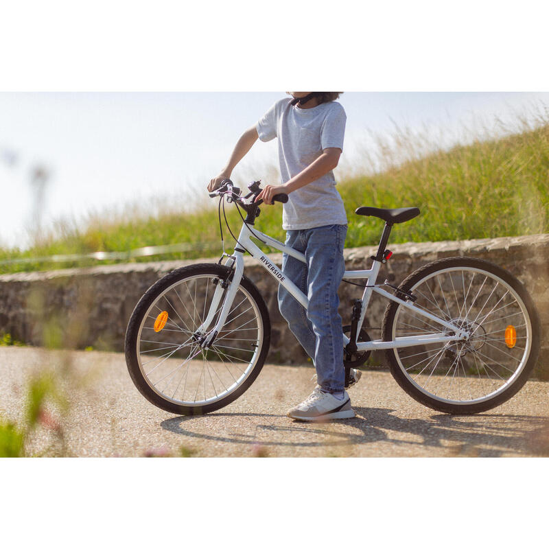 Bicicleta BTC CRIANÇA RIVERSIDE 100 24 POLEGADAS 9-12 ANOS