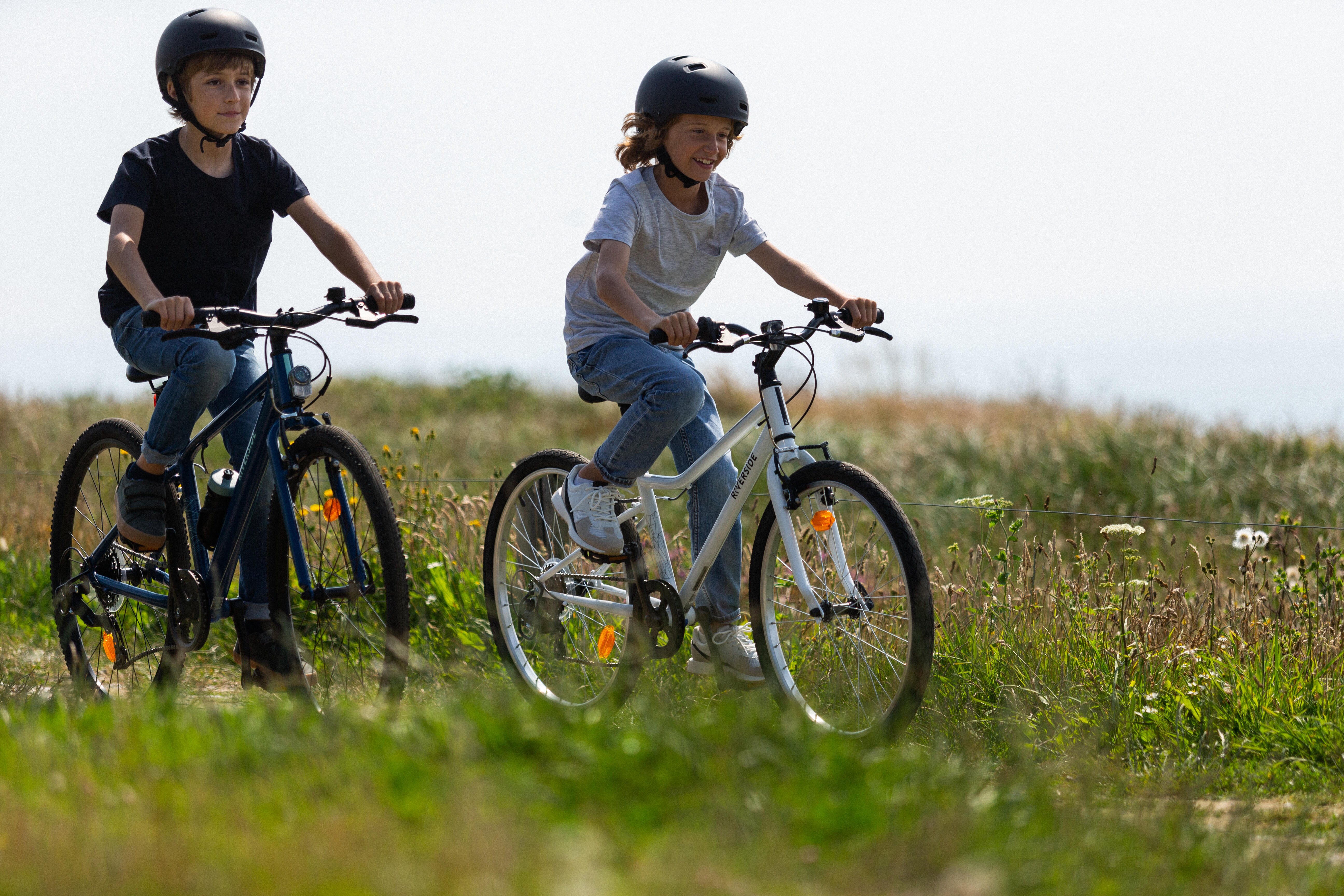 Vélo hybride enfant 24 po, Riverside 100, 9-12 ans - BTWIN