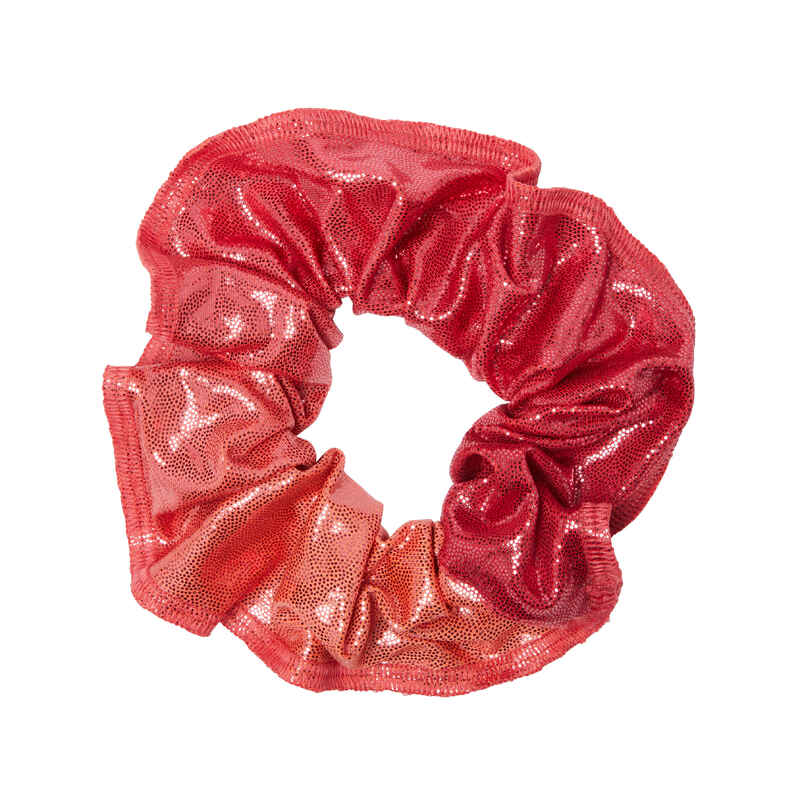 Girls' Gym Scrunchie - Orange-Pink - Decathlon