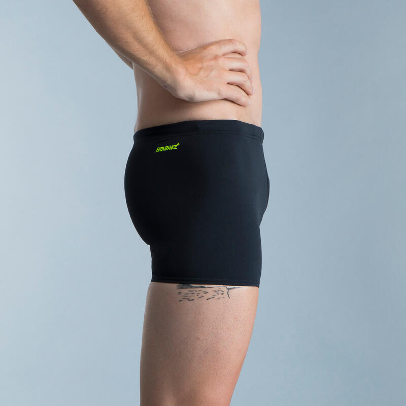 Maillot De Bain Boxer Speedo Noir Jaune