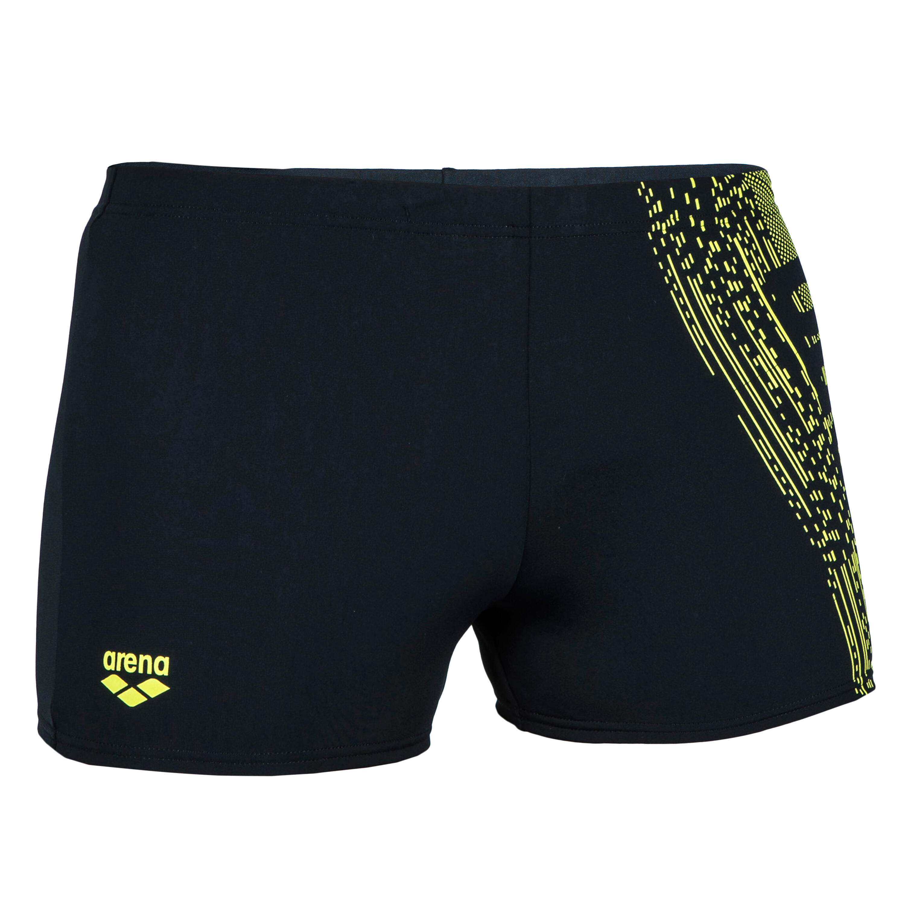 SWIMMING BOXERS ARENA BLACK YELLOW 1/5