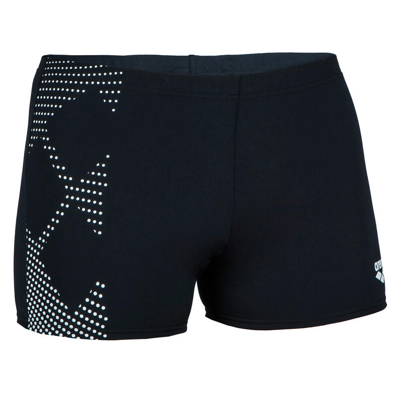 Badehose Boxer Herren - schwarz