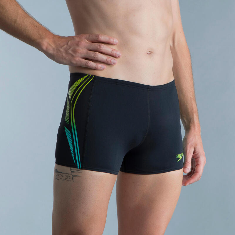 Bañador Hombre natación bóxer Speedo negro