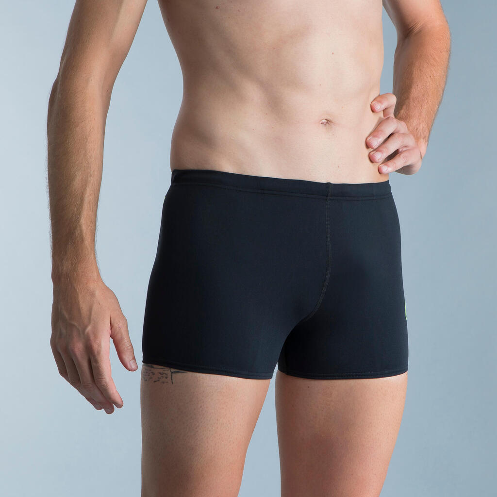 Maudymosi šortai „Speedo“, juodi, geltoni