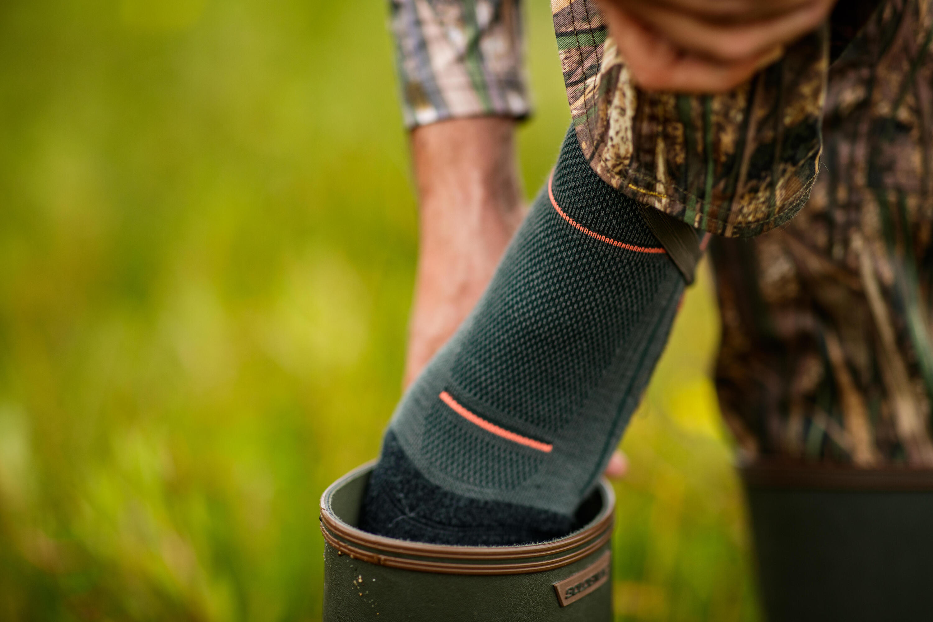 Chaussettes Chasse ACT 500 Merinos 5/6