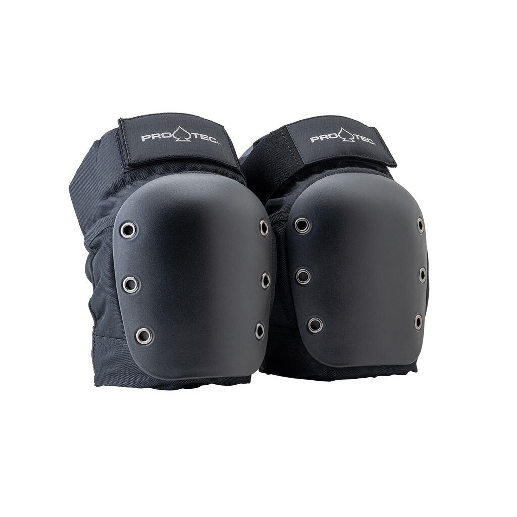 Adult Skateboarding Knee and Elbow Pads - Black