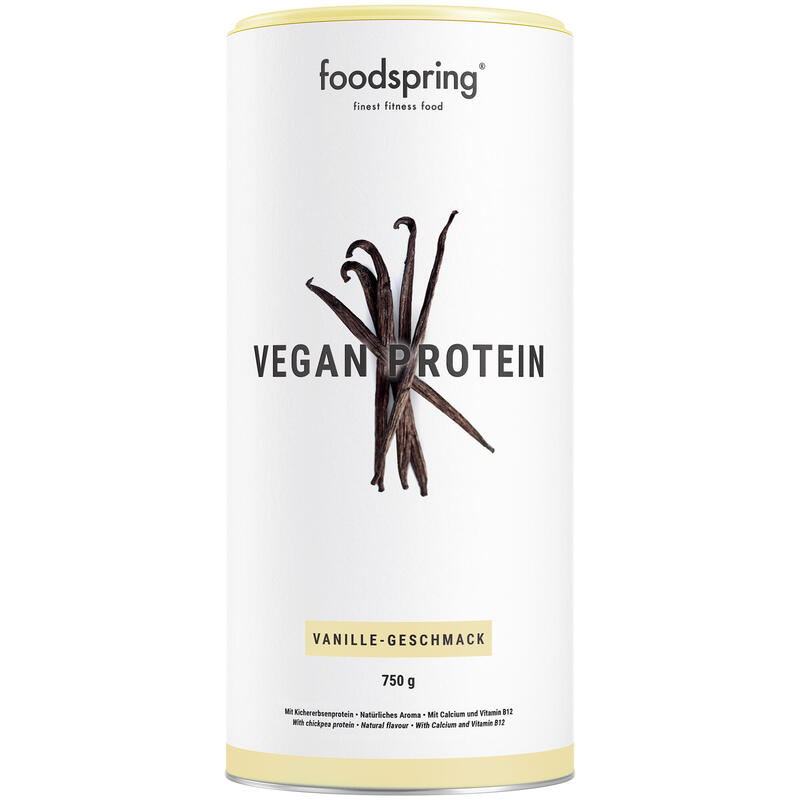 Proteína Vegana 21g Vainilla FoodSpring 750g