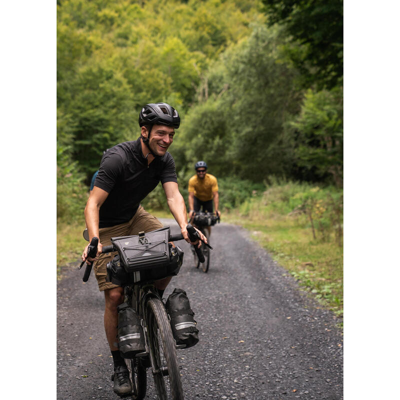 Villatáska kerékpárra bikepackinghez, IPX6 vízálló, 4 literes