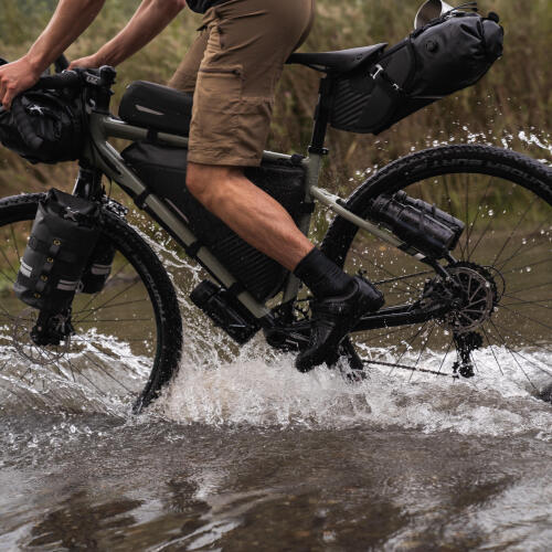 Bikepacking Rahmentasche Roll-Top Full Frame Wasserschutz IPX6 M/L/XL