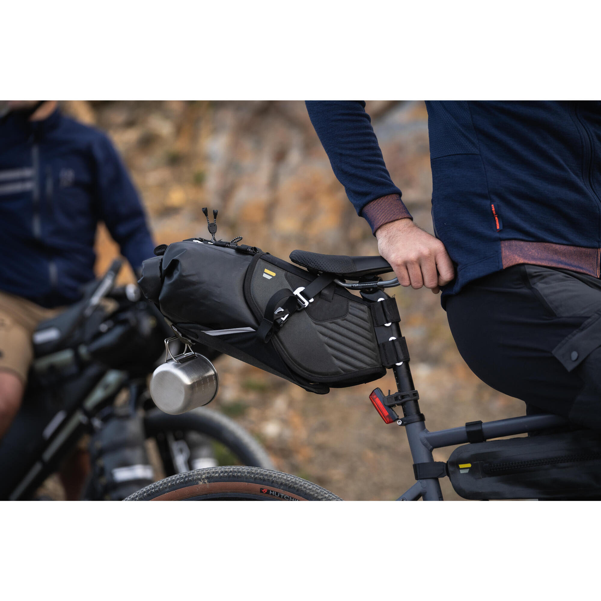 WATERPROOF SADDLE BAG 6 TO 15 L BIKEPACKING ADVT 900