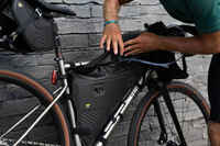 Bolsa cuadro bici estanca IPX6 Bikepacking Riverside negro M/L/XL