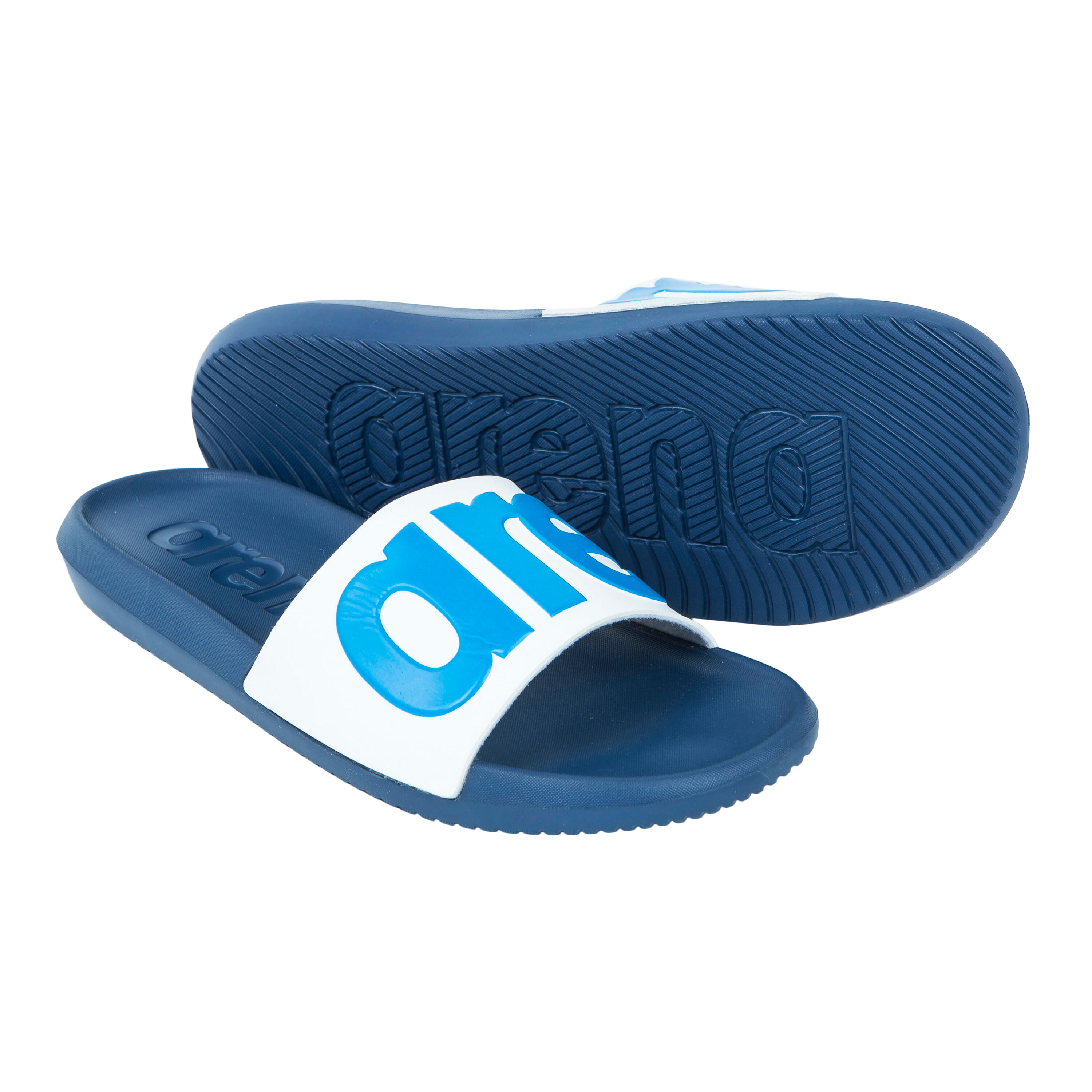 SANDALES DE PISCINE HOMME ARENA URBAN NAVY BLUE WHITE ARENA