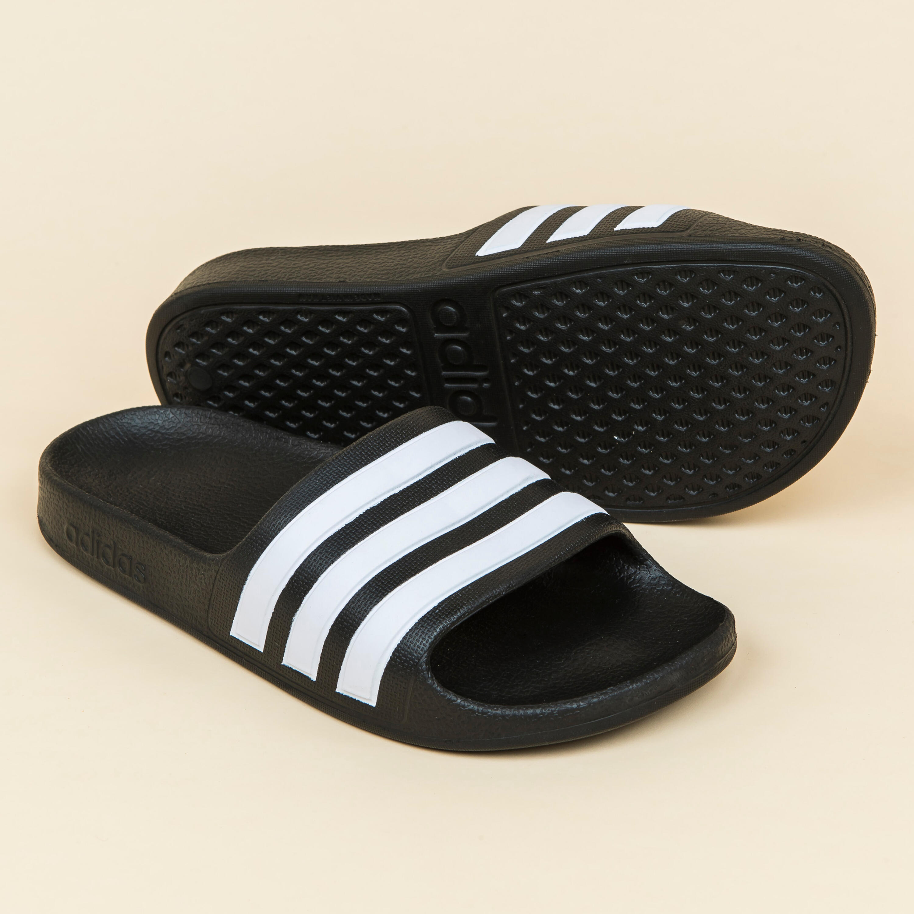 Slider sandals ADILETTE Junior - Blue 1/4