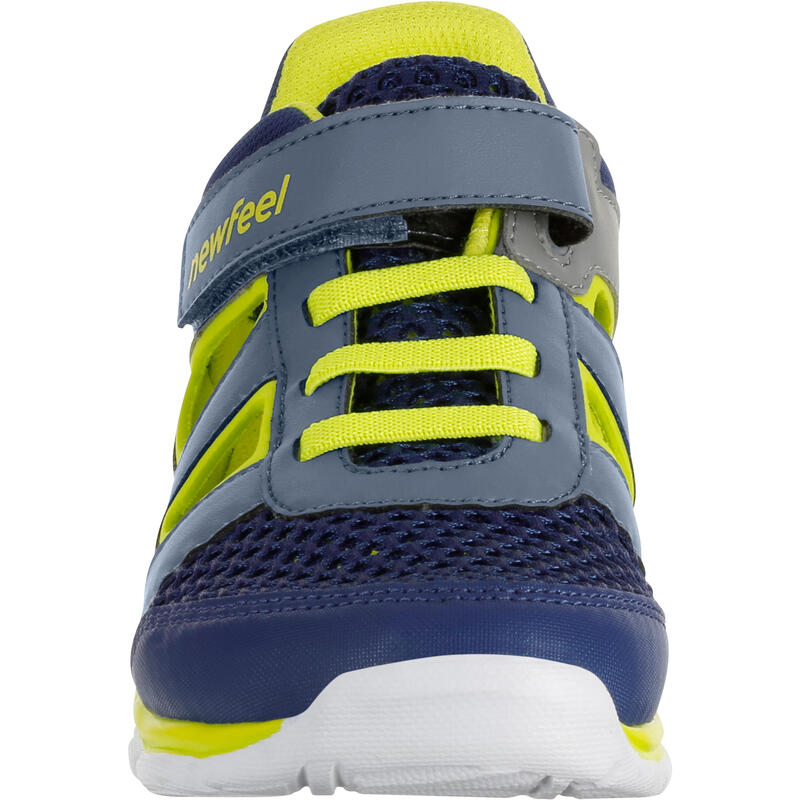 ACTIWALK 520 KIDS' WALKING SHOES - BLUE/YELLOW