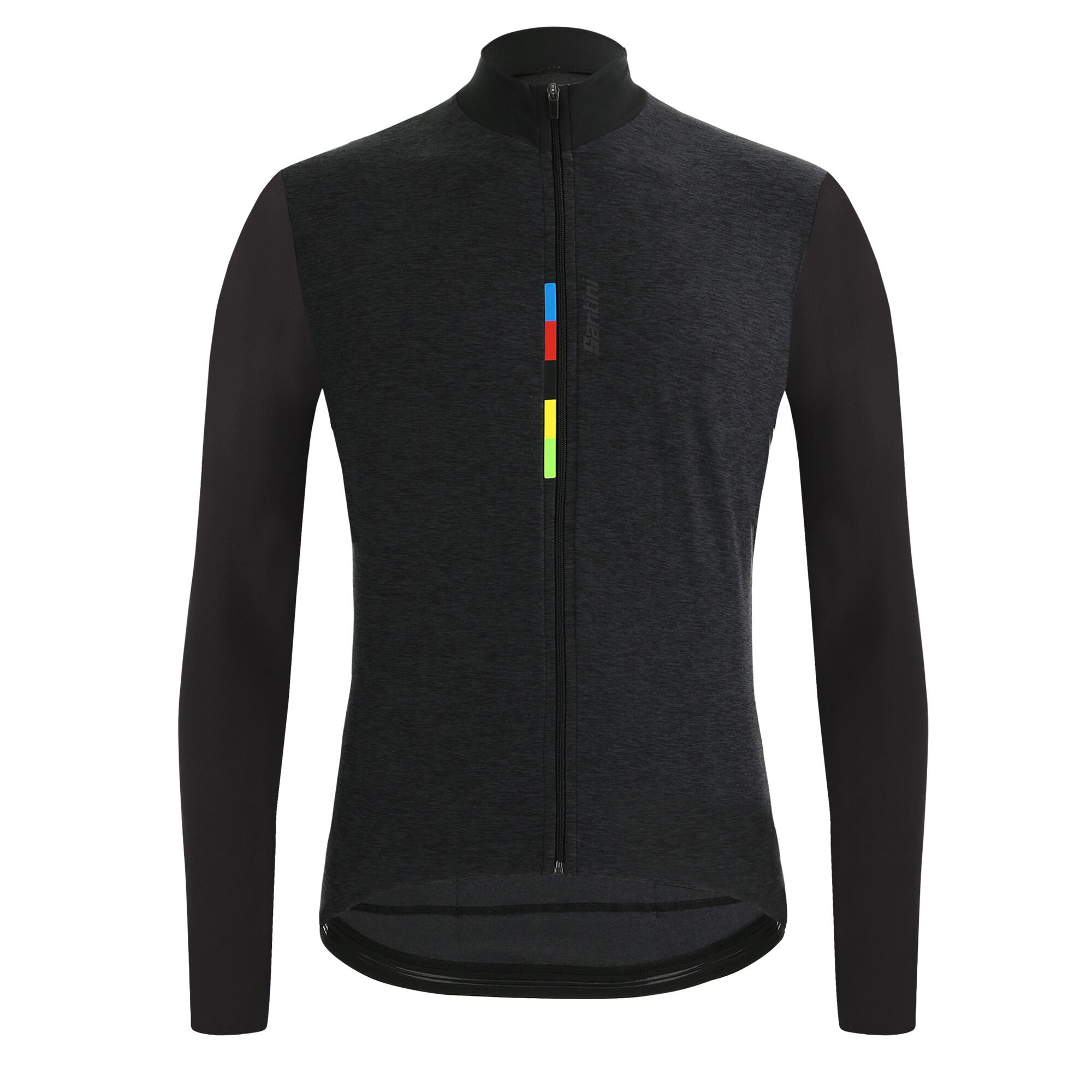 maglia manica lunga ciclismo e bici da corsa mezza stagione Santini UCI  SANTINI | DECATHLON