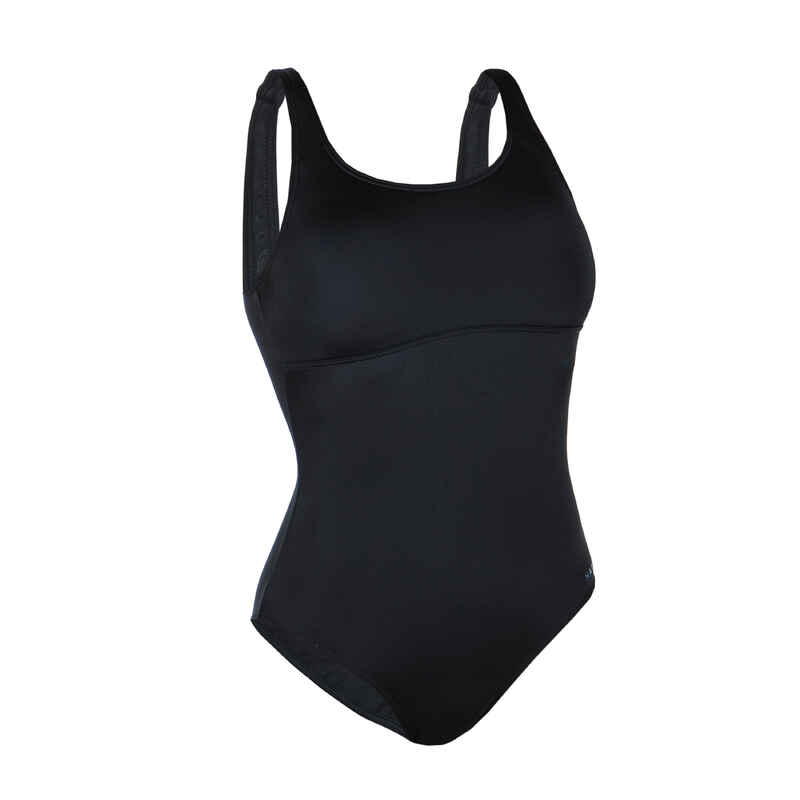 Heva U 100 Women's Swimsuit - Black - Decathlon