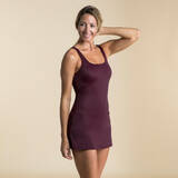 Women Heva one-piece swimsuit with skirt  Purple