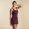Women Heva One-Piece Swimsuit with Skirt Supportive & Quick-Dry Purple