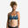 Női úszófelső Riana Lib, fekete 
