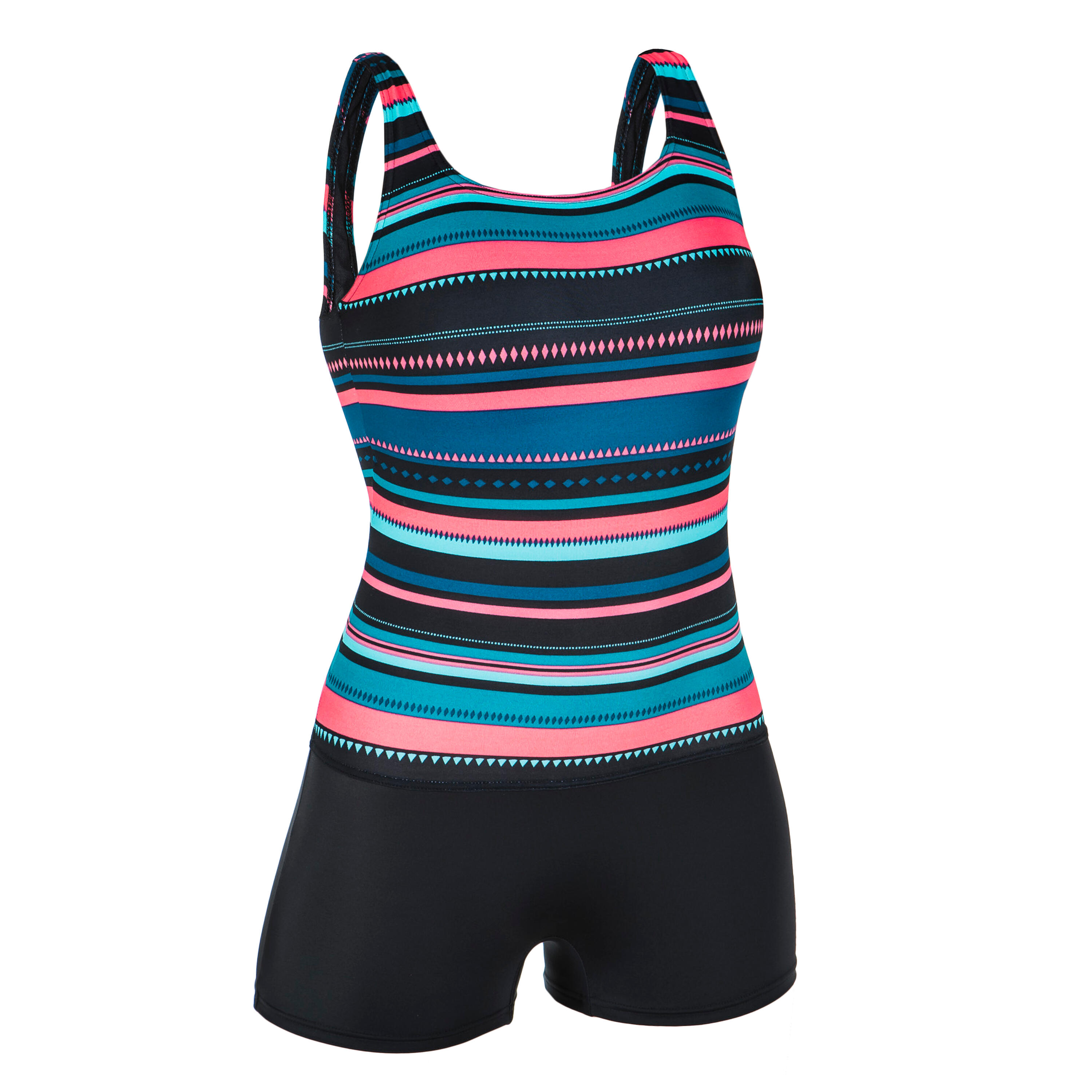 Women's 1-Piece Shorty Swimsuit - 100 - NABAIJI