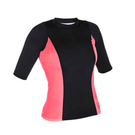 Women’s Swimming Top Una Light Black Coral