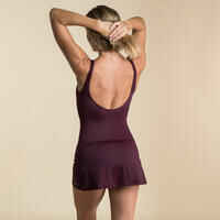 HEVA SKIRT 100 Women's 1-piece Skirt Swimsuit - Purple