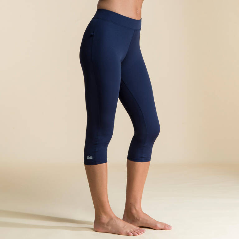 Women’s Swimming Leggings Una Light Navy Blue